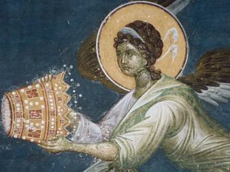 Engel mit der Krone, 1321-1322