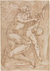 Apollo häutet Marsyas, 16. Jahrhundert