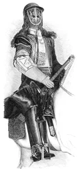 Rüstung getragen von James II bei der Boyne, 1690