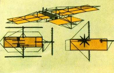 Arnold Böcklins Flugmaschine