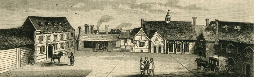Arundel House nach Norden, 17. Jahrhundert