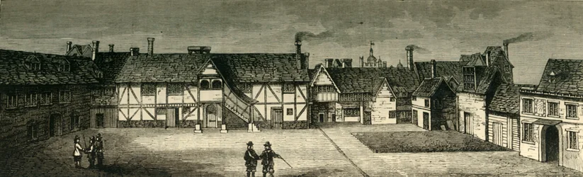 Arundel House nach Süden, 17. Jahrhundert, 1881