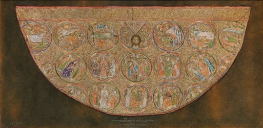 Ascoli-Mantel, frühes 20. Jahrhundert, Original aus dem 13. Jahrhundert