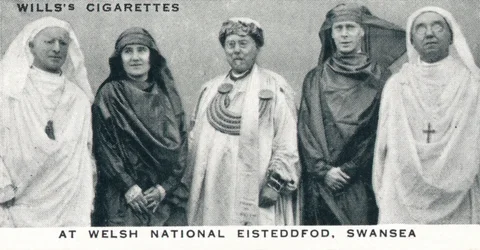 Beim Welsh National Eisteddfod, Swansea