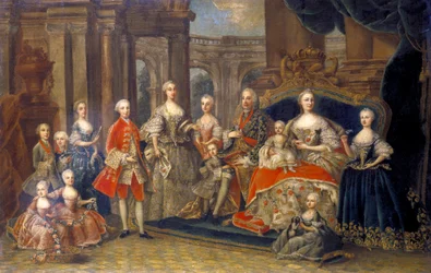 Österreichische Kaiserfamilie, ca. 1764