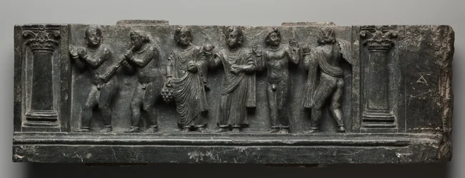 Bacchanalisches Relief, 1-100