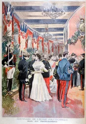 Ball zur Feier eines Jahrhunderts der polytechnischen Schule, Trocadero, Paris, 1894
