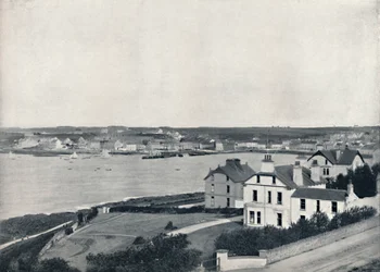 Bangor - Die Stadt und die Bucht, von Mornington Park, Princeton