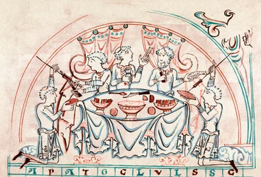 Bankett, 11. Jahrhundert