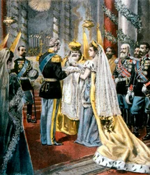 Taufe der Großfürstin Tatjana, Tochter Nikolaus