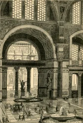 Bäder von Caracalla restauriert, 1890