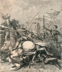Schlacht von Flodden, 1513, ca. 1910