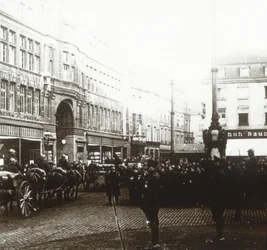Belgische Truppen, Aachen, Deutschland, um 1914-1918