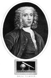 Benjamin Martin, englischer Mathematiker und Instrumentenbauer, ca. 1730er