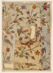 Vögel und Blumen