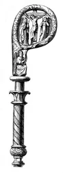 Bischofsstab, Kathedrale von Metz, 14. Jahrhundert, 1870
