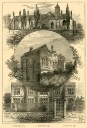 Teile des alten Hackney, ca. 1876