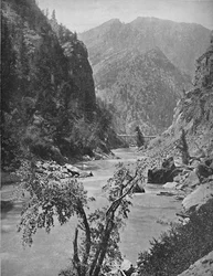 Black Canyon des Gunnison, Col., um 1897
