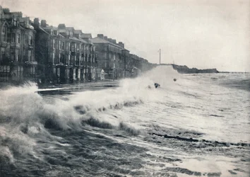 Blackpool - Ein stürmischer Tag, 1895