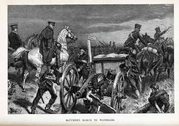 Blüchers Marsch nach Waterloo, 1882