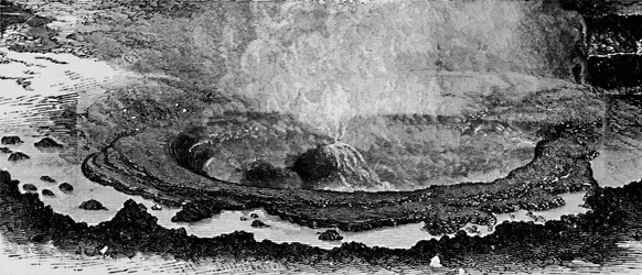 Kochende Schwefelquellen, 1883