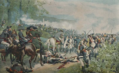 Bonaparte stoppt den französischen Rückzug bei Marengo, 1800, 1896