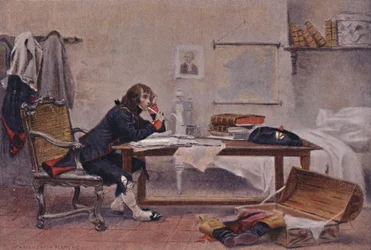 Bonaparte in Auxonne, 1788, 1896