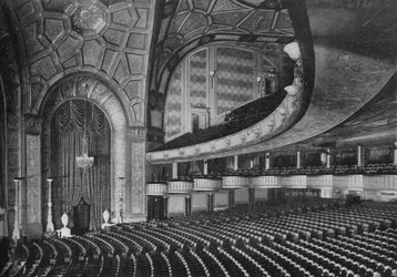 Logen-Boxen im Mezzanin, Capitol Theatre, Detroit, Michigan, 1925