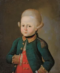 Junger Unteroffizier des Preobraschenski-Regiments, Ende der 1760er Jahre