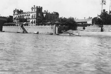 Britisches Hauptquartier, Bagdad, Mesopotamien, Erster Weltkrieg, 1918