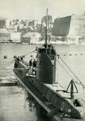 Britisches U-Boot in Malta, Zweiter Weltkrieg, 1945