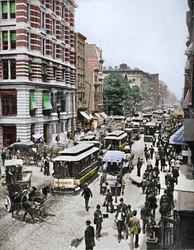 Broadway, New York, 19. Jahrhundert