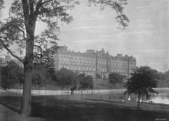 Buckingham Palace, um 1896