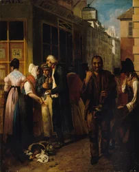 Bureau de la loterie royale sous la Restauration, 1820