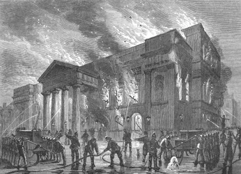 Brand des Covent Garden Theaters, 1856, 1897