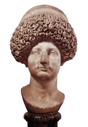 Büste von Julia T.F., römische Kunst