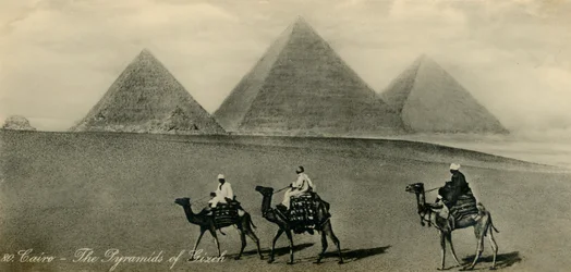 Kairo: Die Pyramiden von Gizeh, ca. 1918-1939
