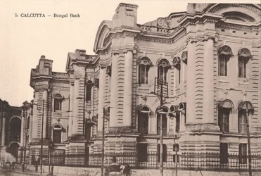 Kalkutta - Bengal Bank, um 1900