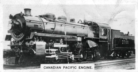 Kanadische Pazifik-Passagierlokomotive, Kanada, um 1920er Jahre