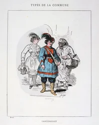 Cantinieres, Pariser Kommune, 1871