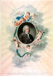 Carl von Linné, schwedischer Naturforscher und Arzt, 1807