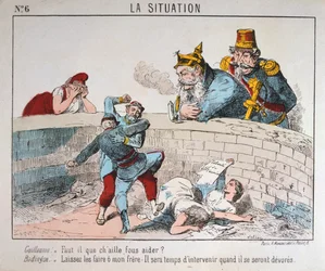 Karikatur, Pariser Kommune, 1871