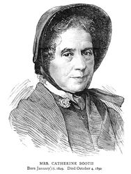 Catherine Booth, Ehefrau von William Booth, britischer Gründer der Heilsarmee, 1890