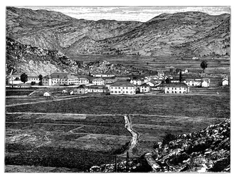 Cetinje, Montenegro, um 1890