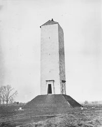 Chalmette Monument, Schlachtfeld von New Orleans, Louisiana, USA, um 1900
