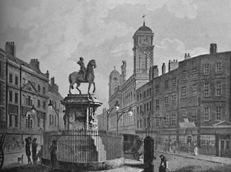 Charing Cross und Northumberland House, 1907