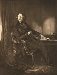Charles Dickens, englischer Romanautor und Journalist