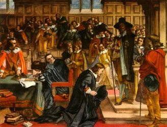 Charles I und Sprecher Lenthall, ca. 1850, 1947