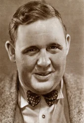Charles Laughton, englischer Bühnen- und Filmschauspieler, 1933