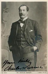 Charles Warner, englischer Schauspieler, um 1890-um 1909